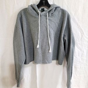 Wild Fable Cropped sweatshirt with hoodie